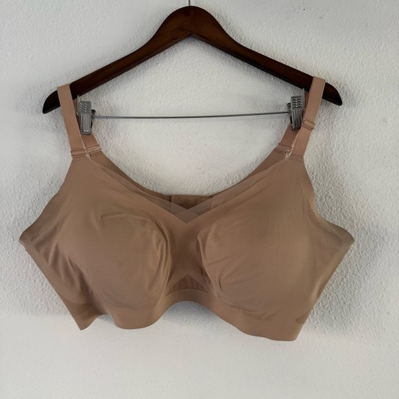 Honeylove Crossover Wireless Bra Seamless Clean Girl Cozycore 2X Minimalist - Picture 12 of 13